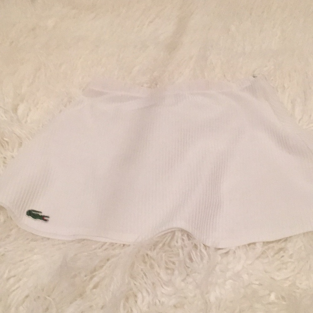 White skirt